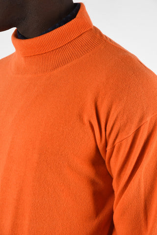 Maglia a Collo Alto in Lana e Cashmere