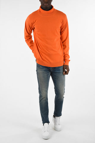 Wool And Cashmere Turtle-Neck Sweater