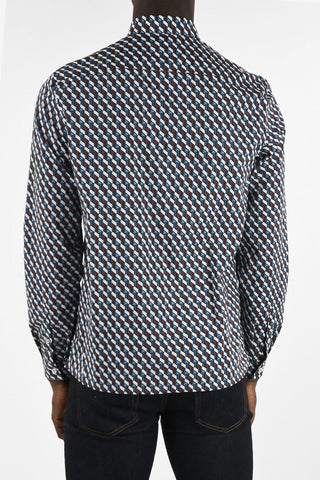 Printed Classic Collar Shirt