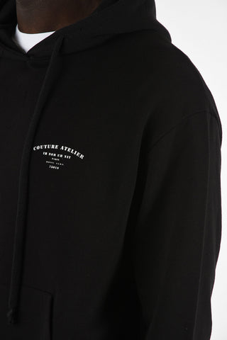 Hooded LOGO COUTURE Sweatshirt