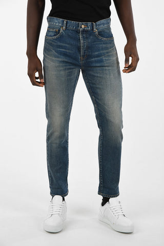 Stonewashed Regular Fit Jeans 17cm