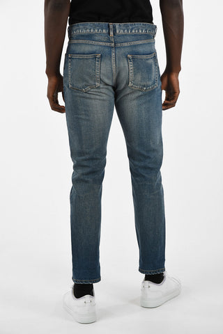 Stonewashed Regular Fit Jeans 17cm