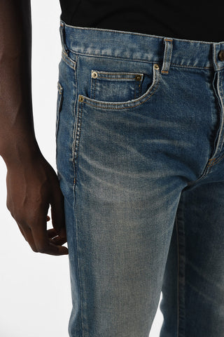 Stonewashed Regular Fit Jeans 17cm