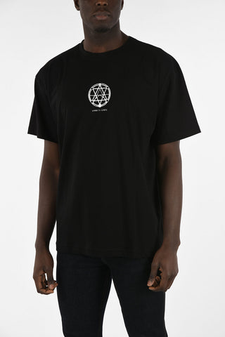 T-Shirt Girocollo con stampa