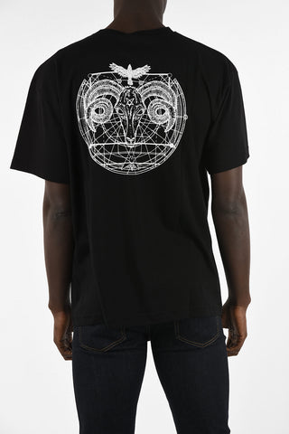 T-Shirt Girocollo con stampa