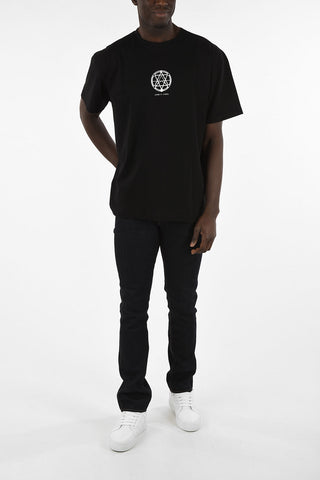 T-Shirt Girocollo con stampa