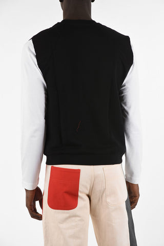 RED TAG Faded Sleeveless Sweatshirt