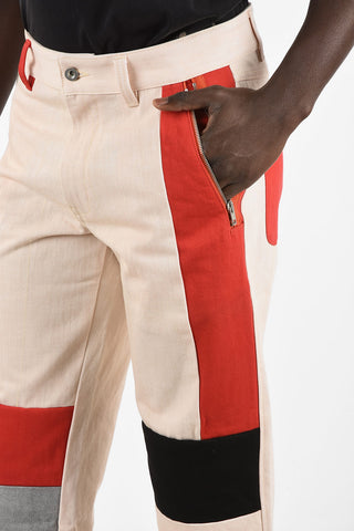 RED TAG Color Block Jeans 20cm