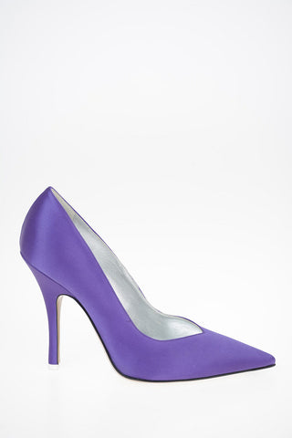 Leather Pumps With Velvet Lining 11.5 cm