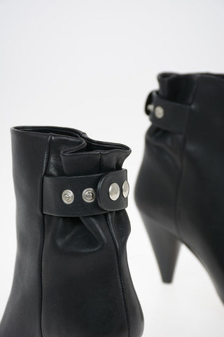 Stivaletti in Pelle 10 cm