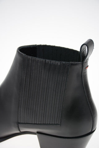 Leather Pull On BEA Booties 5 cm