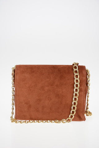 Suede Shoulder Mini Bag 