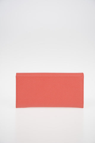 Leather Wallet With Outed Pocket