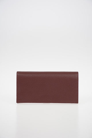 Leather Wallet With Outer Pocket