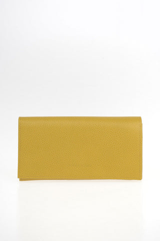 Leather Wallet With Outed Pocket