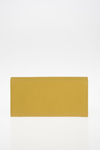 Leather Wallet With Outed Pocket