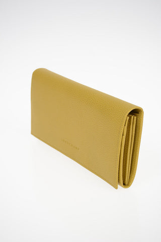 Leather Wallet With Outed Pocket