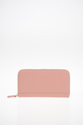 Leather Wallet with Double Compartment