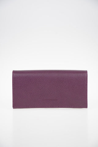 Leather Wallet With Outed Pocket