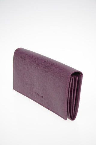 Leather Wallet With Outed Pocket