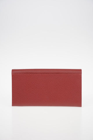 Leather Wallet With Outed Pocket