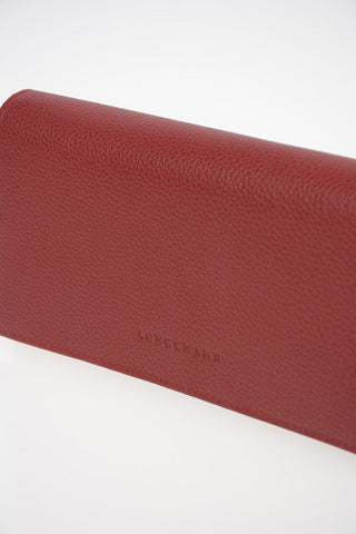 Leather Wallet With Outed Pocket