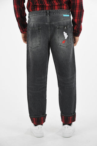 Carrot Fit Jeans 18cm