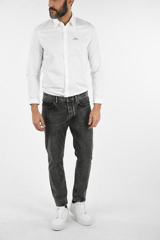 jeans straight fit a vita regolare 17cm