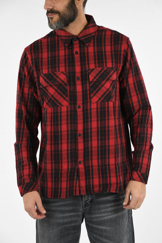 camicia HEART WINGS a Quadri plaid