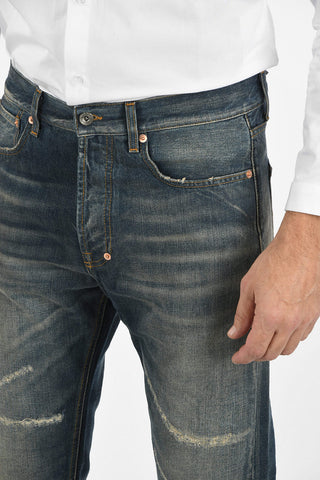 20cm stone washed ESPRIT Regular fit jeans