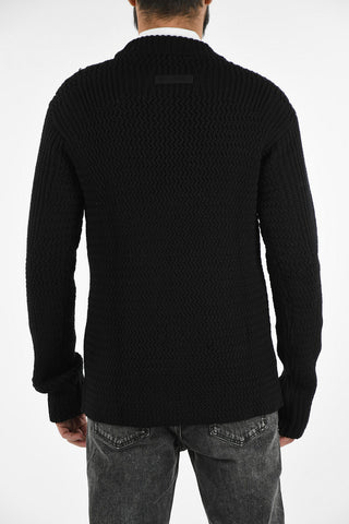 Oversize Crew-Neck CHUNKY Sweater