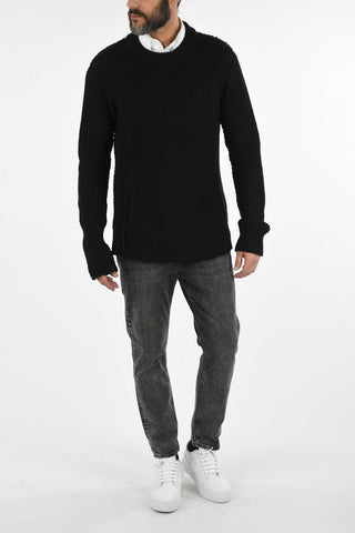 Oversize Crew-Neck CHUNKY Sweater