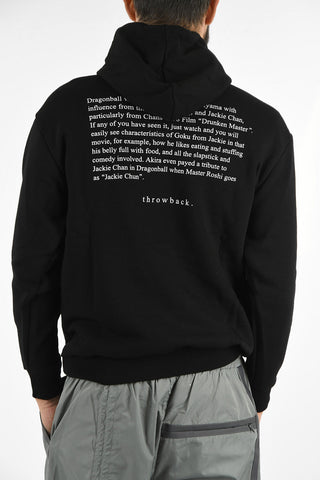 Hooded Back Pttern Sweatshirt