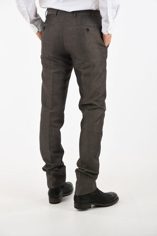 Flax Single Pleat ACADEMY Pants 7R