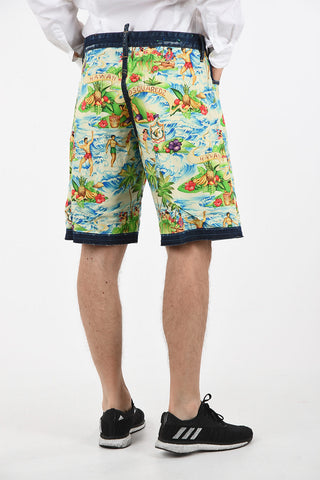 Hawaii-Print Shorts