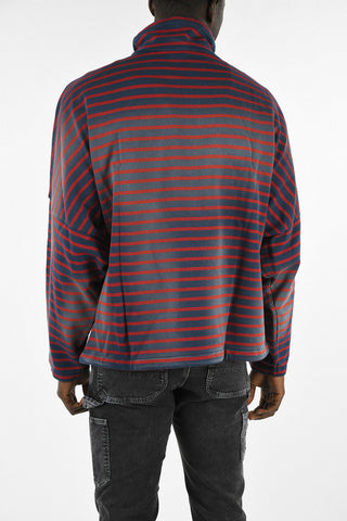 Felpa Oversize a Righe