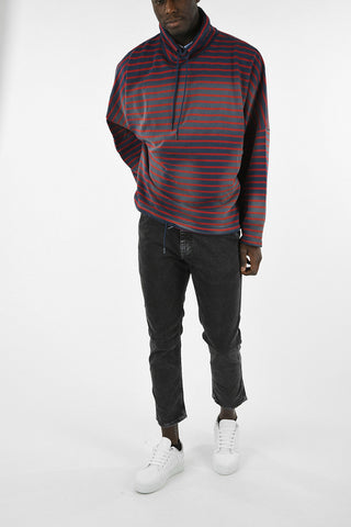 Striped Oversize Sweatshirt
