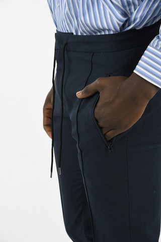 Drawstring Single Pleat YORK Pants