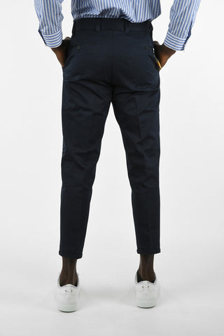 Cropped Single Pleat Pants