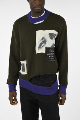 maglia girocollo Cut Out