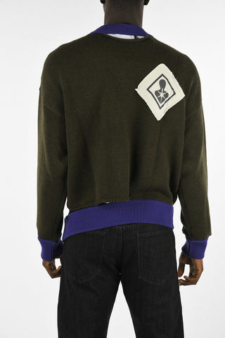 maglia girocollo Cut Out