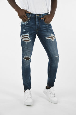 distressed BOY jeans stone washed 17cm
