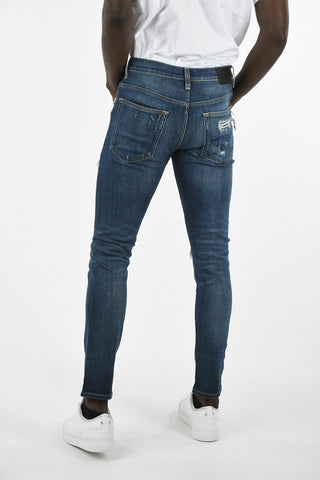 distressed BOY jeans stone washed 17cm