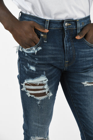 distressed BOY jeans stone washed 17cm