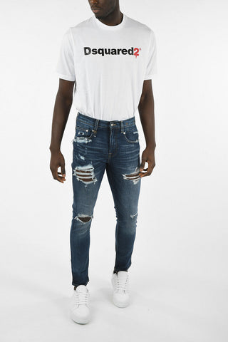 distressed BOY jeans stone washed 17cm