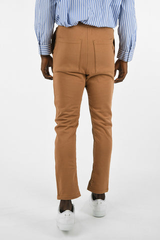 Relaxed Piping Pants with belt