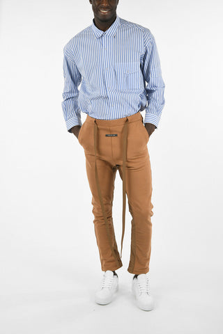 Relaxed Piping Pants with belt