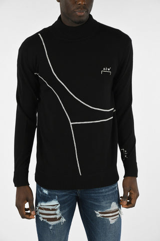 turtle-neck sweater