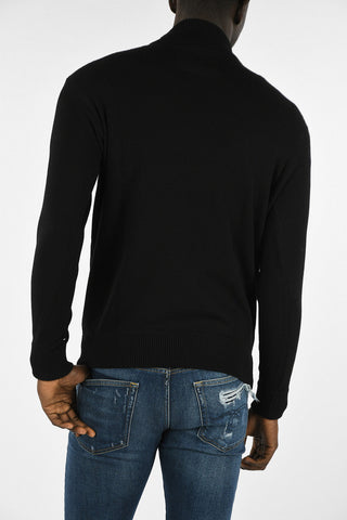 turtle-neck sweater