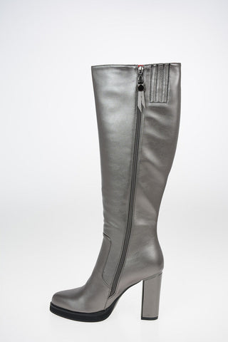 10cm Faux Leather Boot